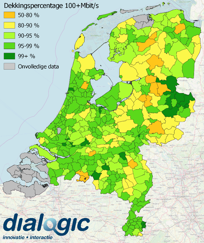 Kaart internet 2017